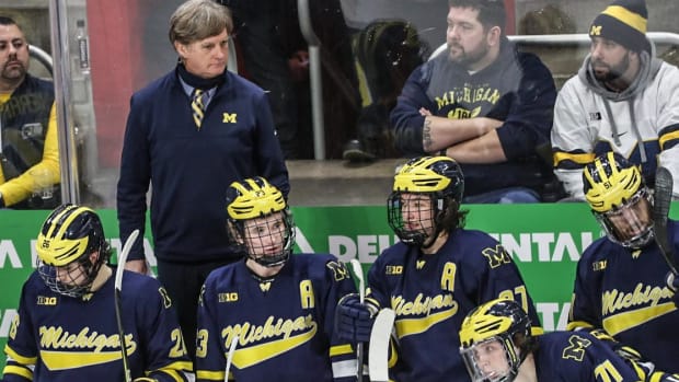 michigan hockey mel pearson